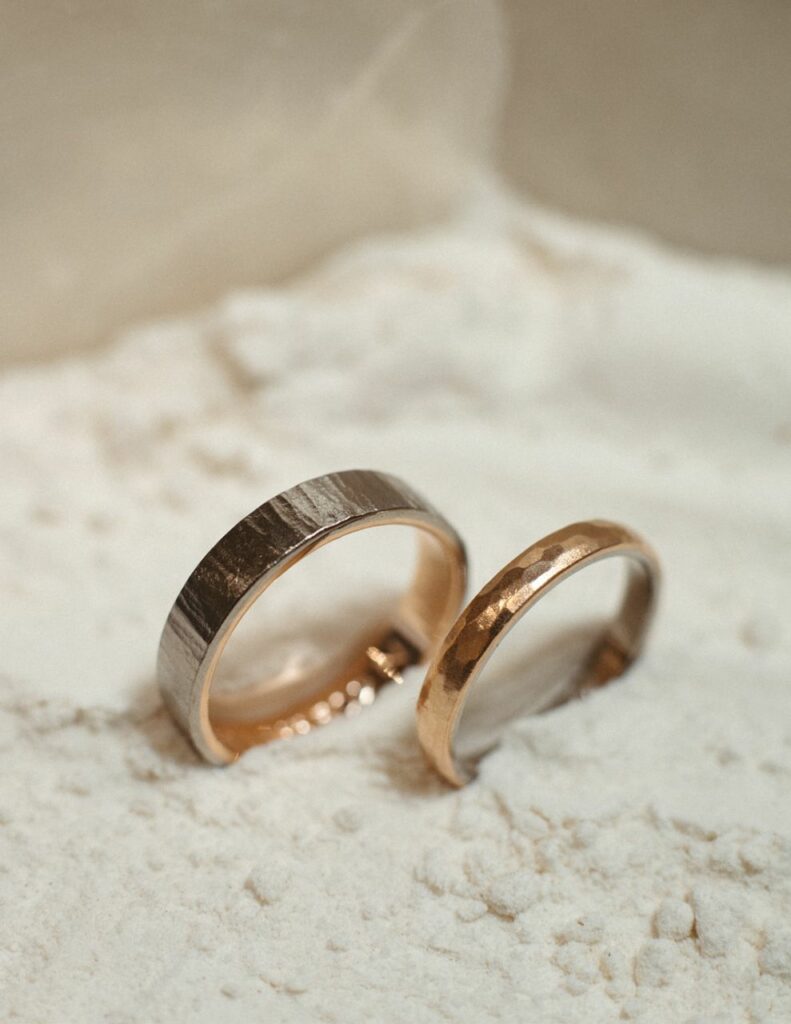 Eheringe in Rosegold GOLDCIRCUS